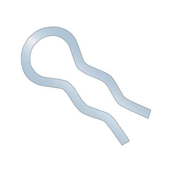 Heritage Industrial Hair Cotter Pin, 0.177 in Dia, 2-3/4 in L, Spring Wire BPXZ-410 - main